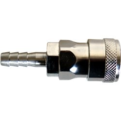 Tooline QC1/4HBN Quick Coupler -Hose Barb 9mm Japan Style