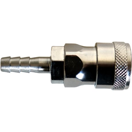 Tooline QC1/4HBN Quick Coupler -Hose Barb 10mm Japan Style