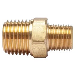 Tooline HN1/4-1/8 Reduce Hex Nipple 1/4" to 1/8" BSP Male