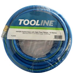 Tooline HH10N 10m Hybrid Hose with High Flow Fittings